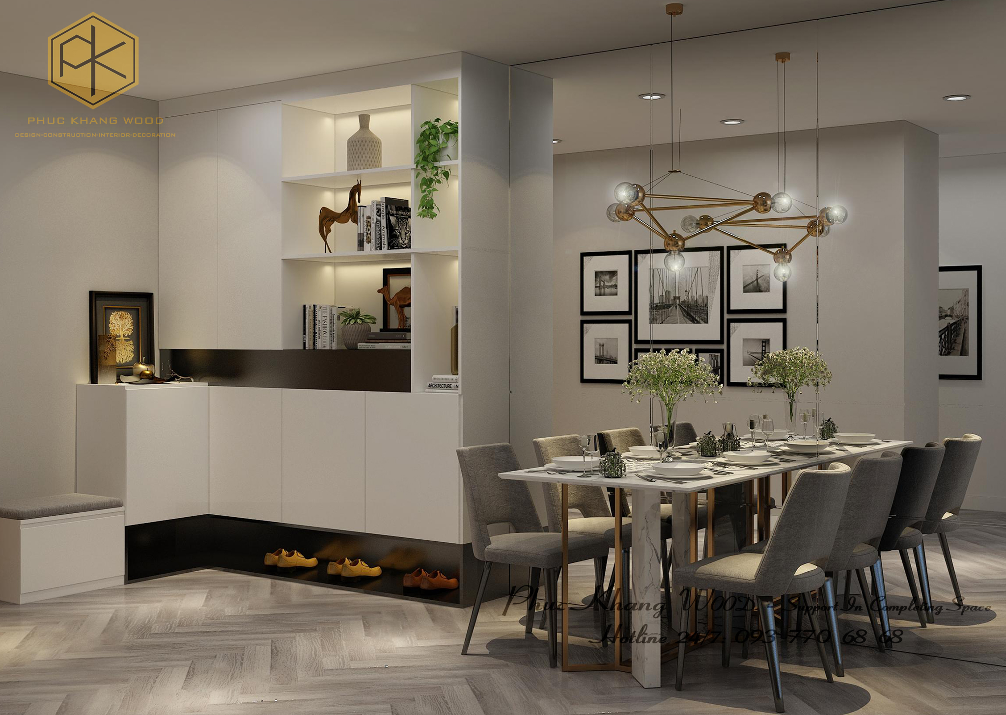 Thiết kế nội thất căn hộ Feliz En Vista