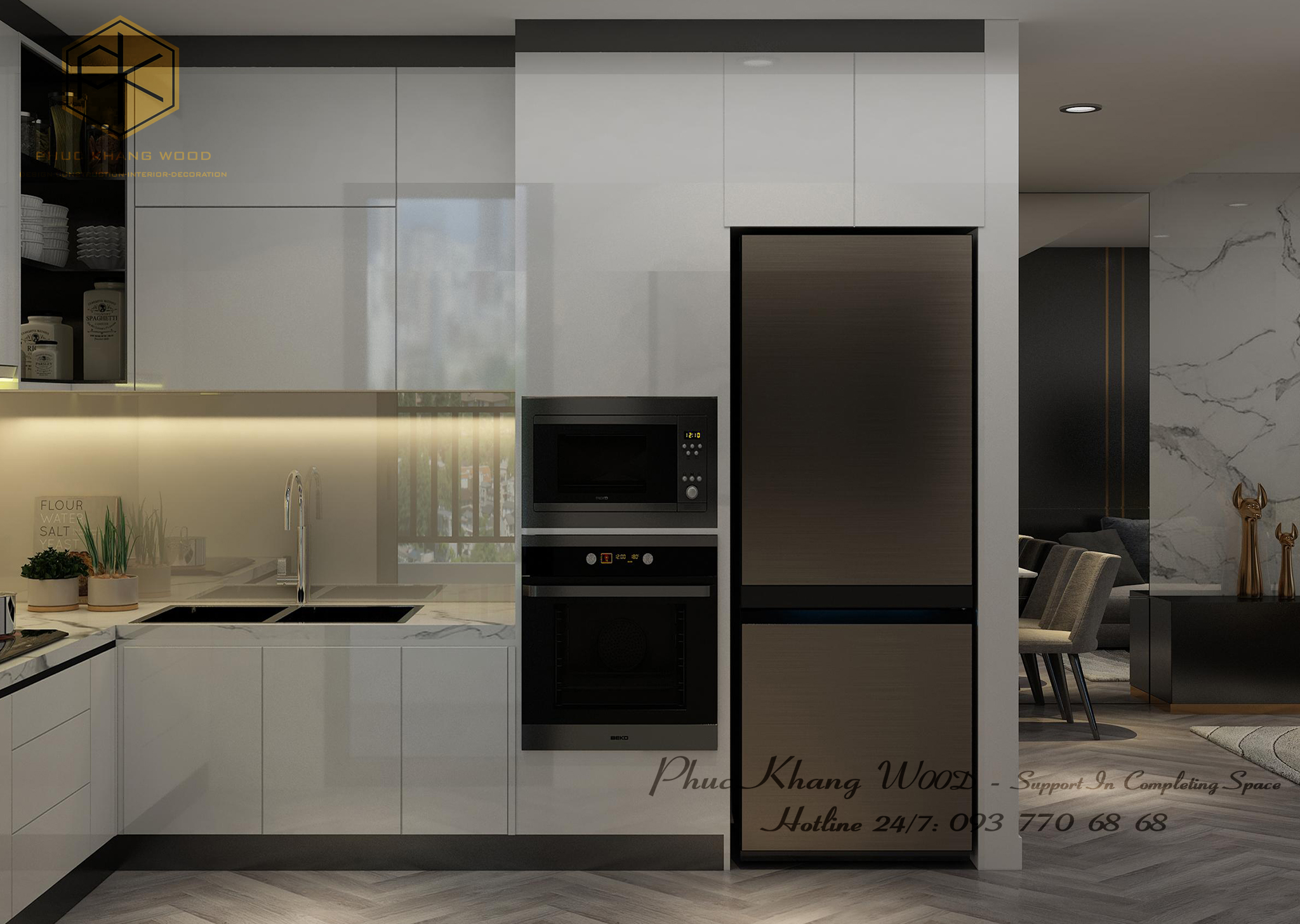 Thiết kế nội thất căn hộ Feliz En Vista